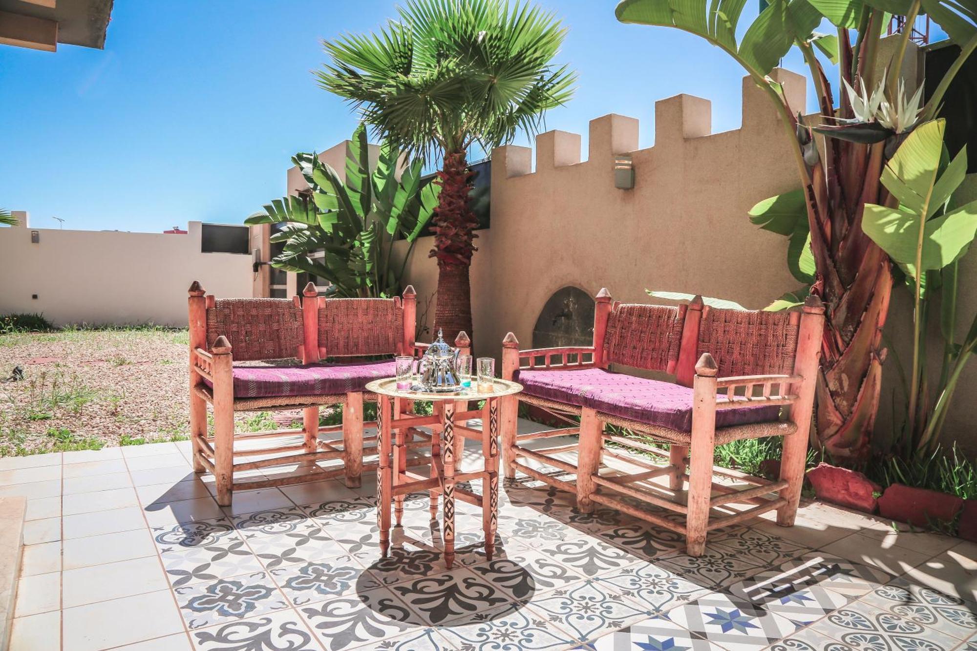 Villa Moderne A 5 Min De La Plage Avec Jardin Et 3 Salons Essaouira Exterior photo